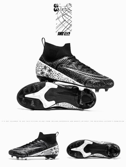 Men Outdoor FG/TF Football Boots Futsal Professional Unisex Soccer Shoes