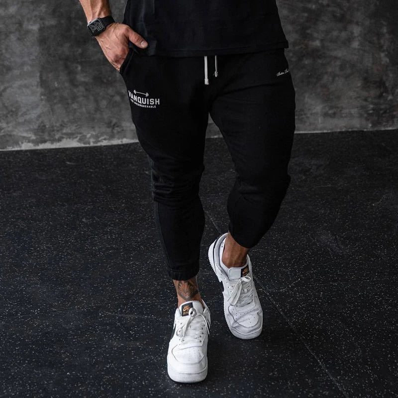 Men's TAPERED SWEATPANTS Sports Casual Pants Jogger Gym Running Basketball