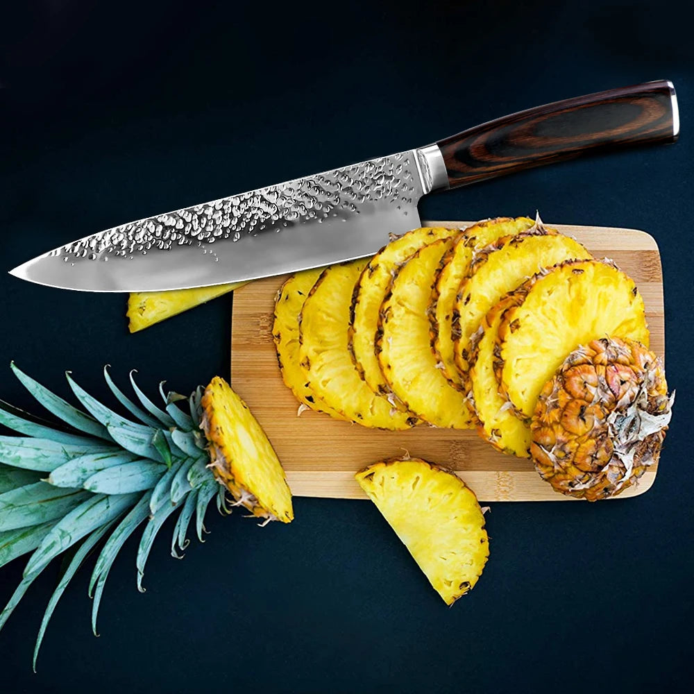 Kitchen Chef Knife 8 inch 7CR17 440 High Carbon Stainless Steel Fish Meat Cleaver