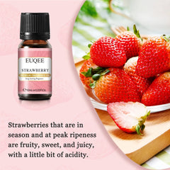 10ml Sweet Fruity Fragrance Oil For Diffuser DIY Soap Candle -Mango Strawberry Cherry Apple Litchi Pineapple Aroma Oils