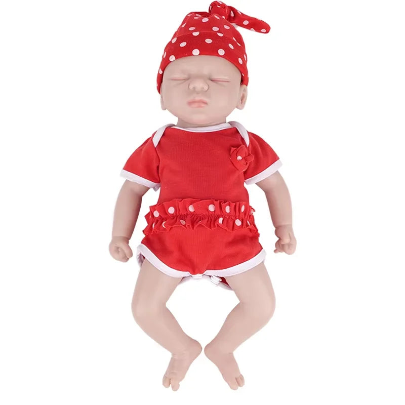 IVITA 100% Full Silicone Reborn Doll Wholesale Realistic Baby Toys Lifelike Newborn Baby DIY Painted Dolls Kit for Children Gift