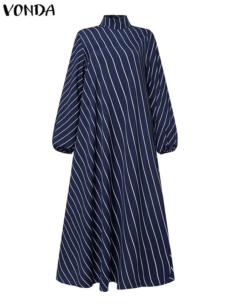 Formal attire Dresses: Women Maxi Dress Elegant Evening Sundress High Neck