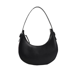 Fashion Armpit Bags for Women Cute Half Crescent Bag Leather PU Purses