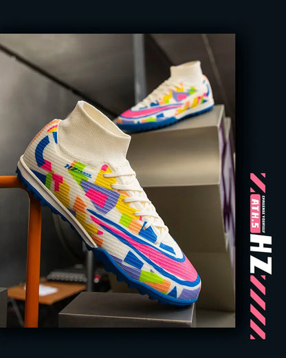 Men Soccer Shoes Society Cleats Original Professional Indoor Football Field Boots