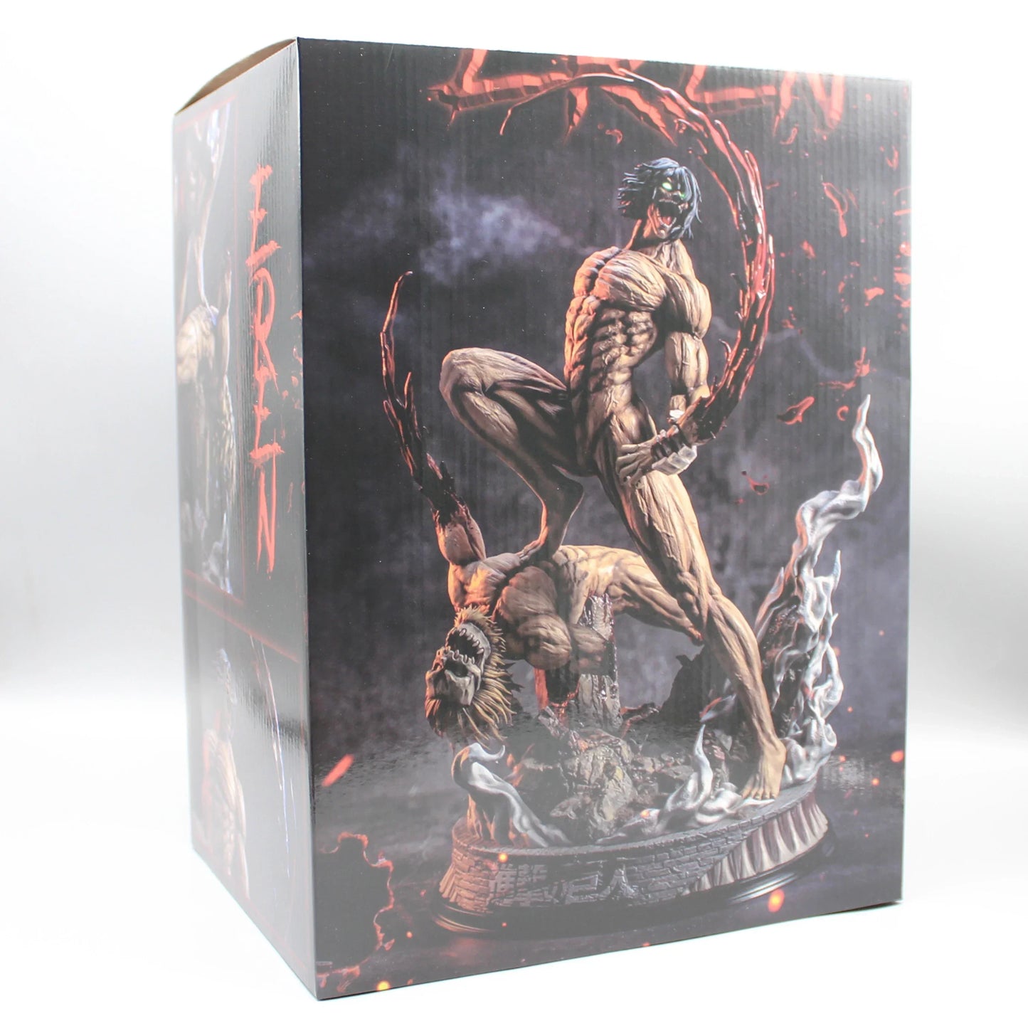 29cm/11.4inch Eren Jaeger Figure Manga Attack On Titan Anime Figures Jaeger Pvc Model Statue Doll Collection Decoration Toy Gift