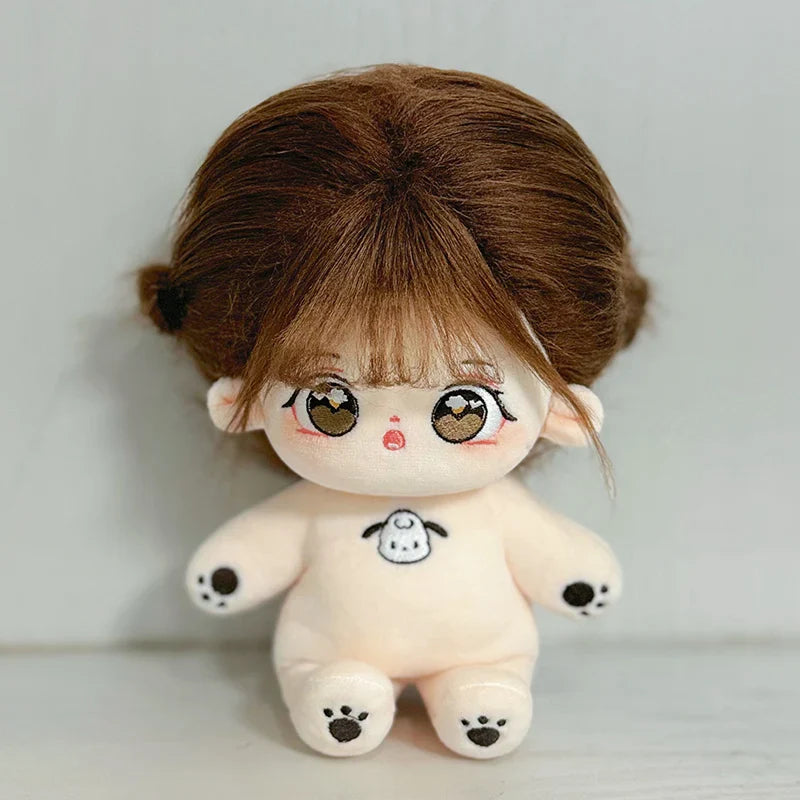 20cm Kawaii Can Change Clothes No Attribute Fat Body Doll Customization Cospslay Cartoon Puppy Love Star Doll Toy Collectio Gift