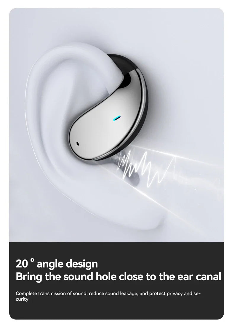MZYMI Q39 AI Translation Wireless Earphone TWS Ear Hook Sport Running Bluetooth Headset ENC Noise Cancelling Headphone With Mic