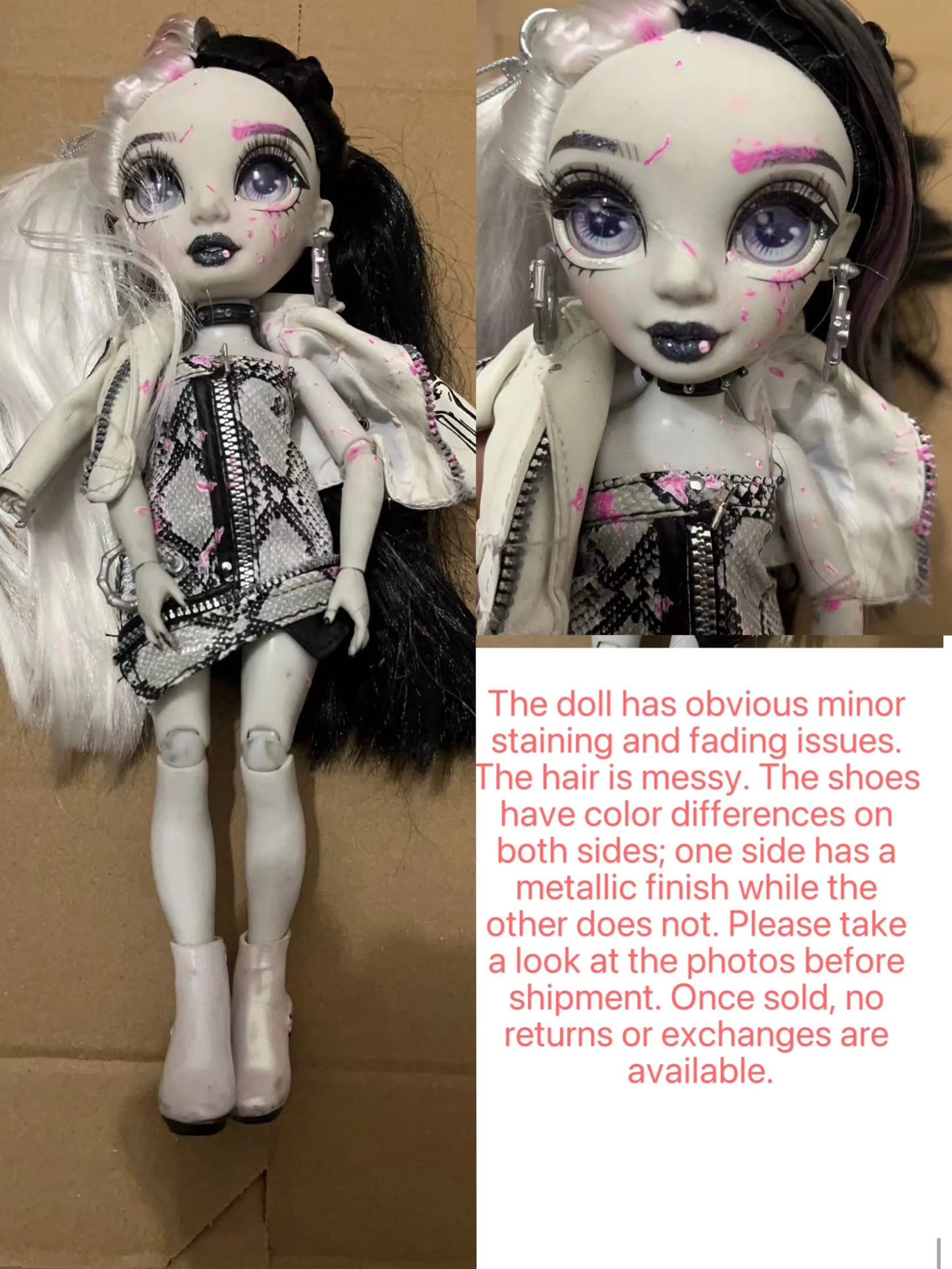 Rainbow High Dolls Shadow High Dolls Authentic Dolls Bratz Dolls Girls' Toys Fashion Toys