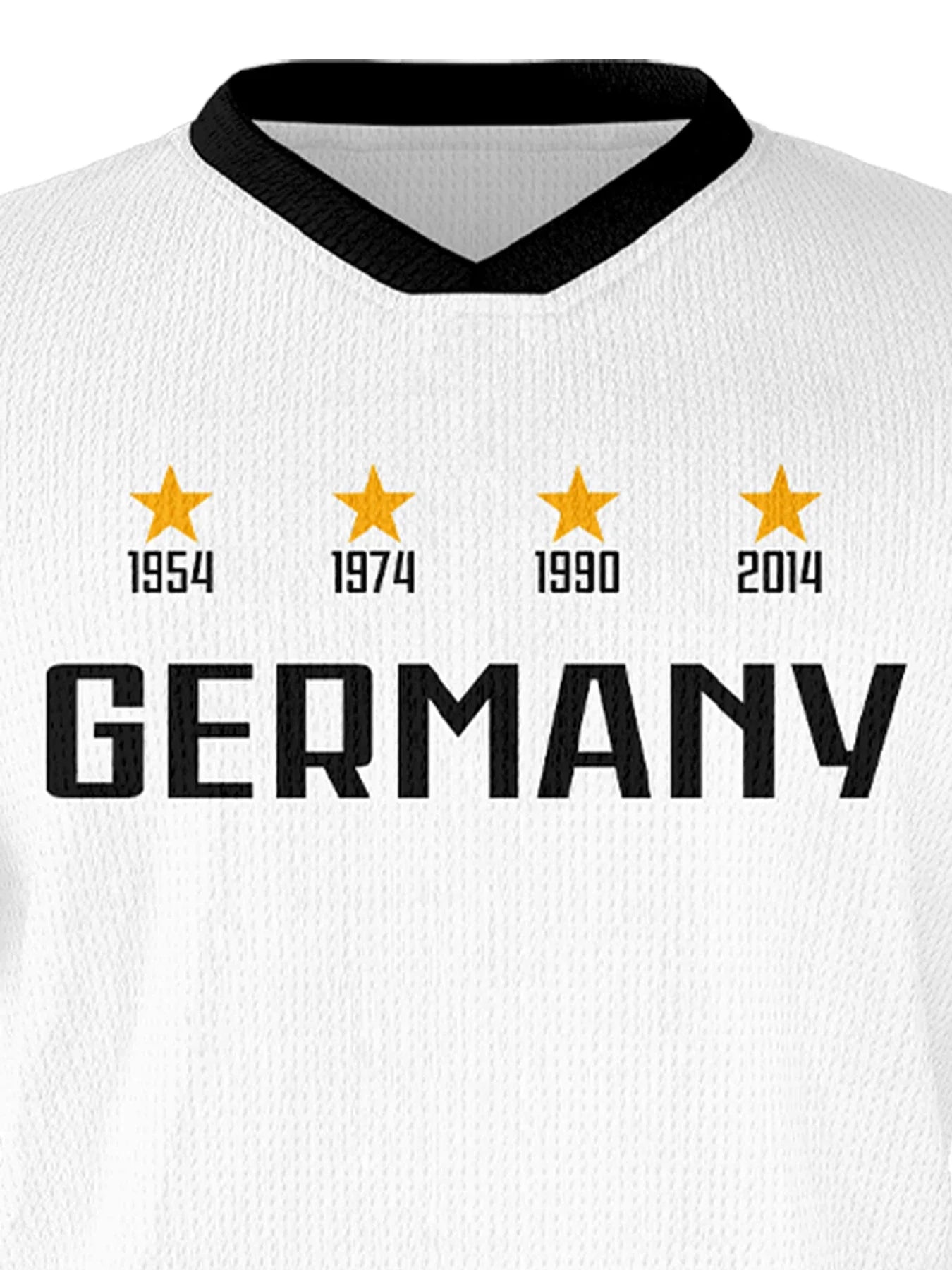 Custom Kids Soccer Jersey Germany Football Shirt with Personalized Name and Number School Team Club Training Jersey