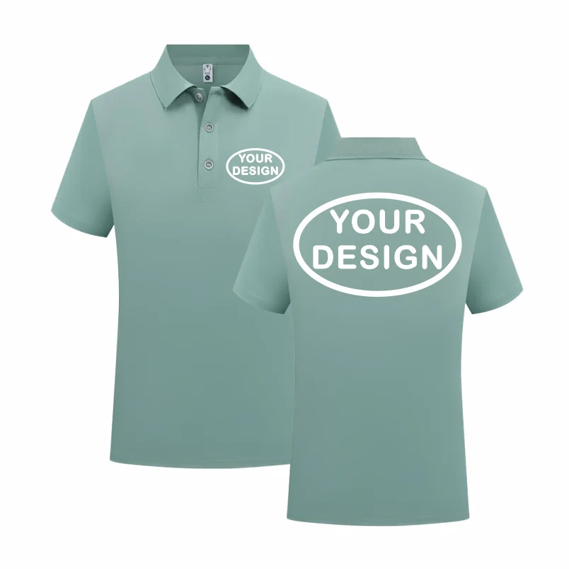 Summer Casual Cheap POLO Shirt Personal Company Logo Customization Embroidery Printing Personalized Design Top