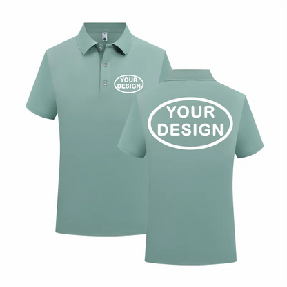 Summer Casual Cheap POLO Shirt Personal Company Logo Customization Embroidery Printing Personalized Design Top