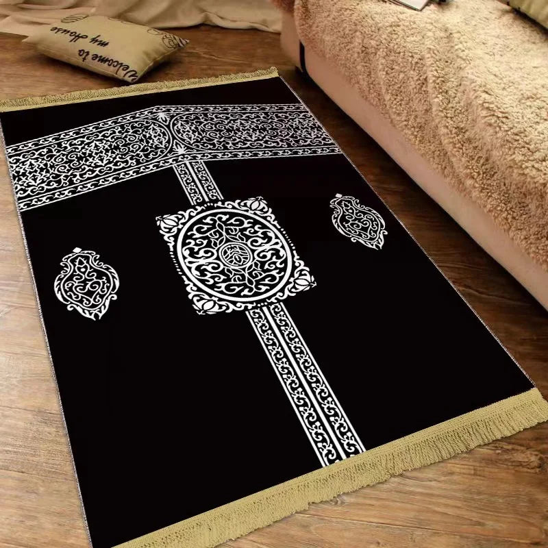 Islam Thick Prayer Rug Man Prayer Mat for Muslim Ramadan Thickened Soft Man