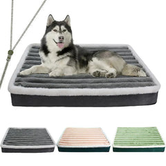 Dog Bed Mat with Zipper Removable Pet Mattress for Dog Sleeping Mat Washable Dog