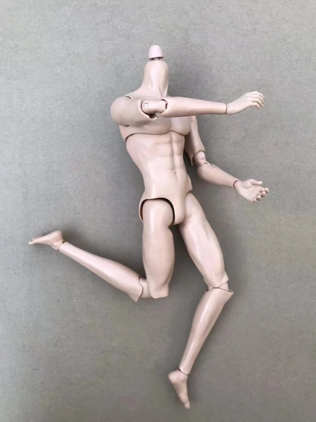 YUNYI Male Doll Body 1/6 Strong Muscle Solider Men Body Figures 14 Joints Movable Doll Figure Toys Christmas Gifts