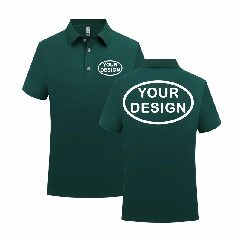Summer Casual Cheap POLO Shirt Personal Company Logo Customization Embroidery Printing Personalized Design Top