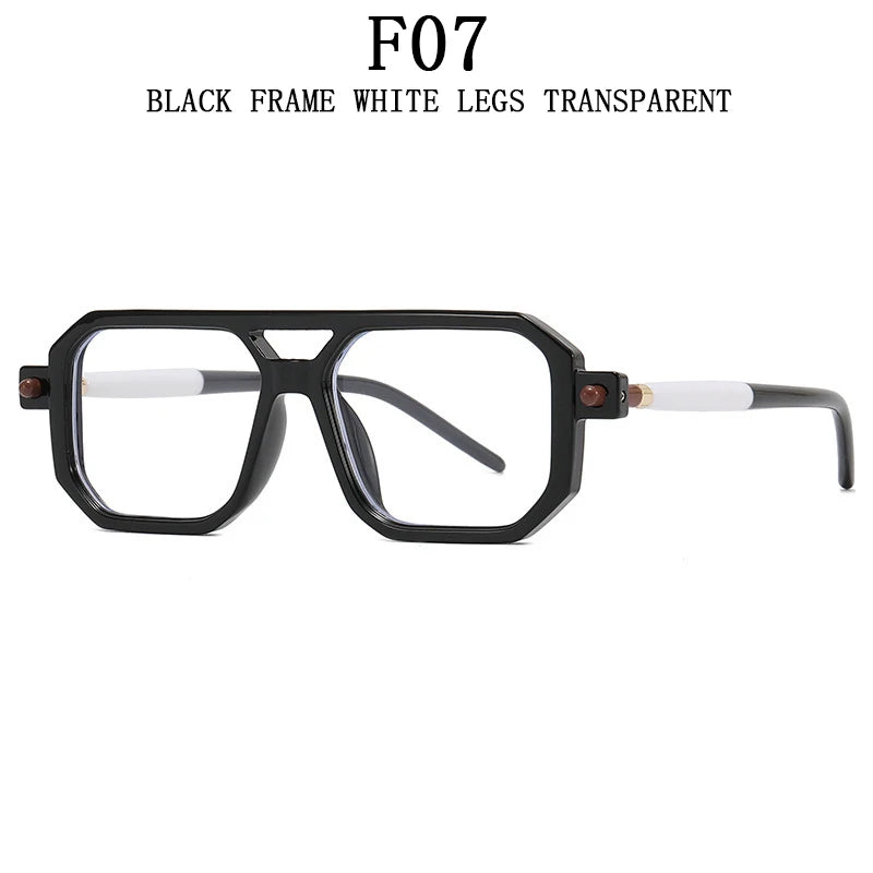 Sunglasses For Men Fashion Glasses Luxury Retro Blue Light Blocking Shades