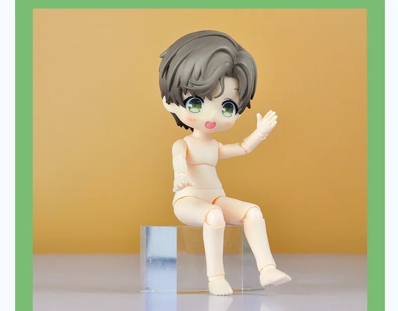 New YMY Body Joint Doll DIY Boy girl Body for obitsu 11, GSC Head, Ob11,1/12BJD Doll Accessories Toy Replacement Joint Hand