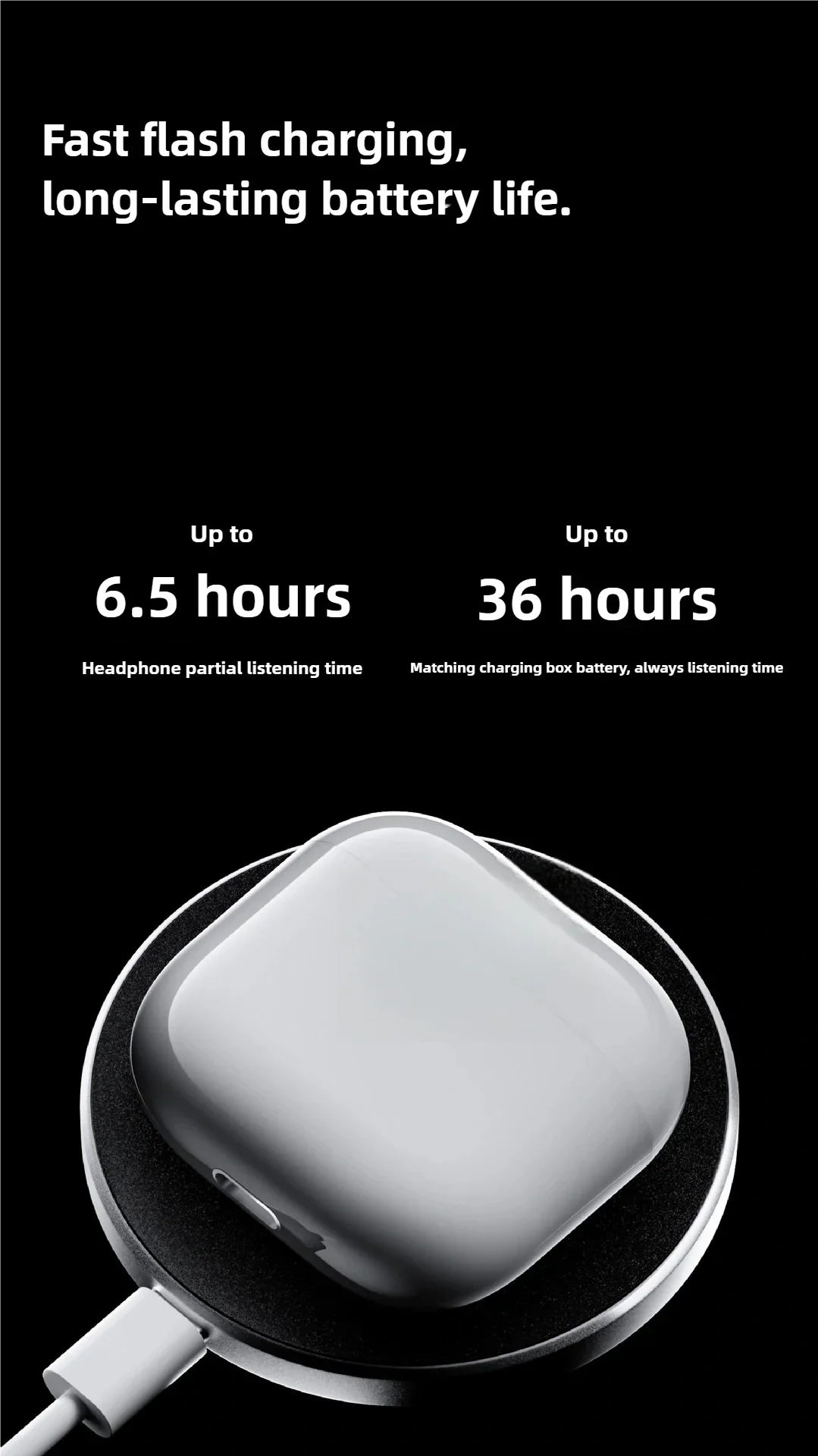 Airs Pro7 TWS Earbuds Bluetooth Wireless Headsets with Siri Pop-up