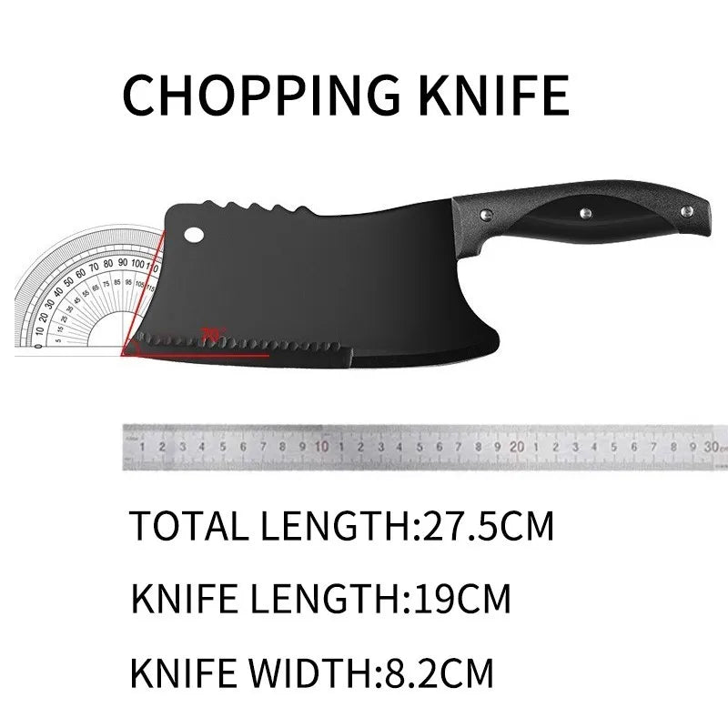 High Hardness Butcher Knife Chopping For Dual Purpose Stainless Steel Bone