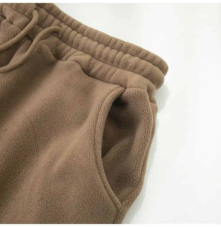 Harem Pants Women Unisex Loose Wide Leg Sweatpants High Waist Drawstring