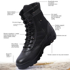 Tactical Military Boots Men Boots Outdoor Lightweight Hiking Boots