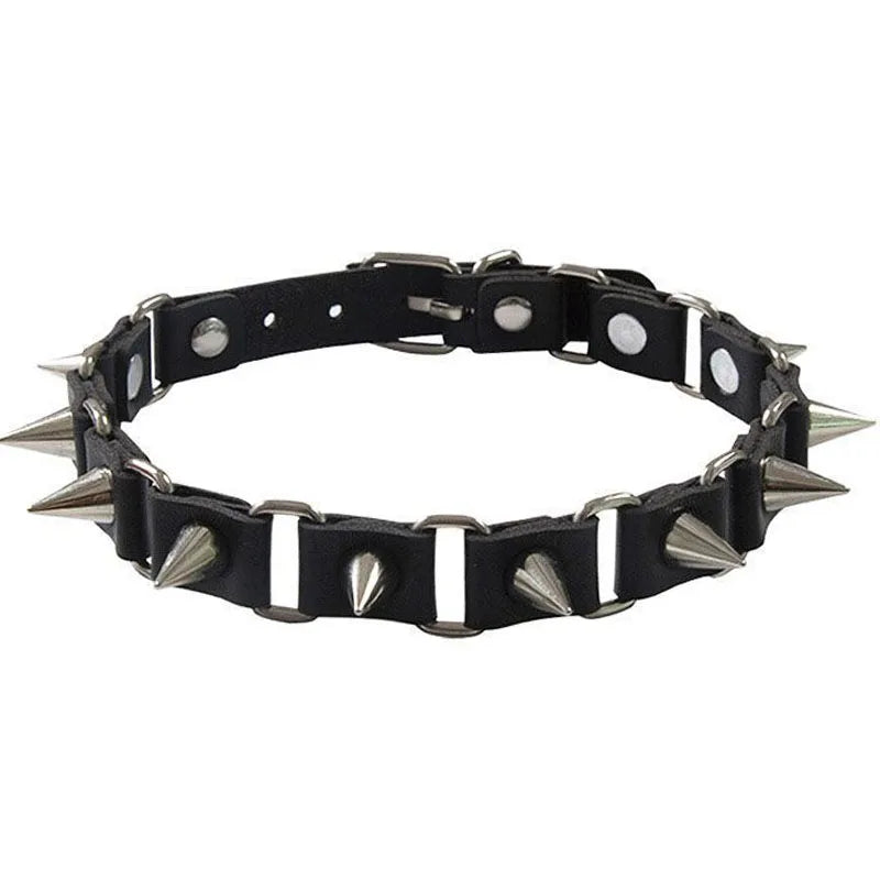Vintage Luxury Cross Necklace For Women Fashion Punk PU Leather Choker