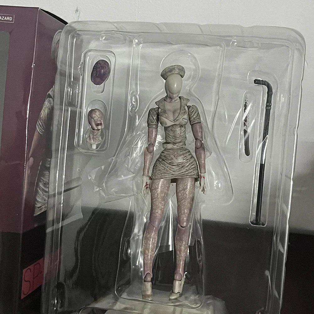 Figma Silent Hill 2 Figure Red Pyramd Thing Figma SP055 Bubble Head Nurse Sp061 Action Figure PVC Collectible Model Doll Toys