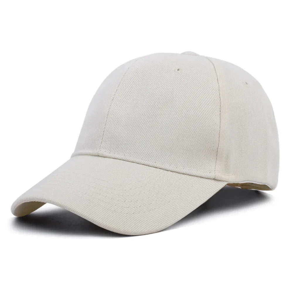 Men Women Multiple Colour Baseball Cap Peaked Cap Solid Color Adjustable Unisex Spring Summer Dad Hat Shade Sport Baseball Hats
