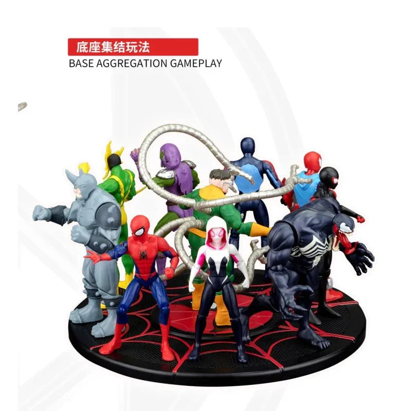 ZD Toys Official Avengers Legends: Iron Man, Spider Man, Thor, Captain America, Thanos, Hulk, War Machine Action Figures