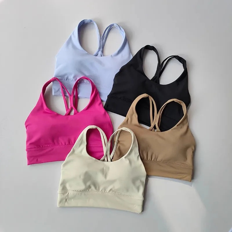 Women Yoga Set 2pcs Sport Suit Gym wear Workout Clothes Sports Crop Top High Waist