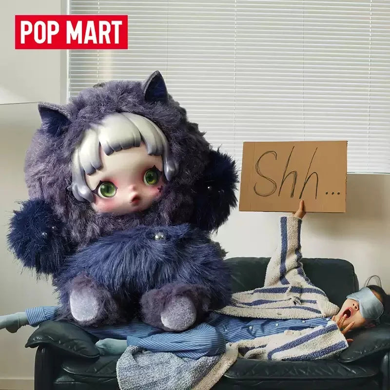 POPMART SKULLPANDA x My Little Pony YOU FOUND ME Series Pendant Blind Box Guess Bag Desktop Decoration Model Toys Anime Figure