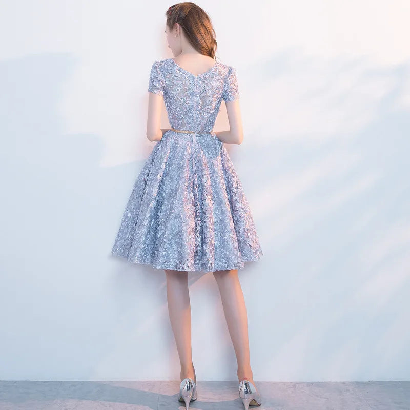 Homecoming Dresses: Flowers Cocktail Dresses
