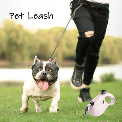 5m Dog Leash Automatic Retractable Pet Leash Durable Dog  cat Lead Rope Puppy