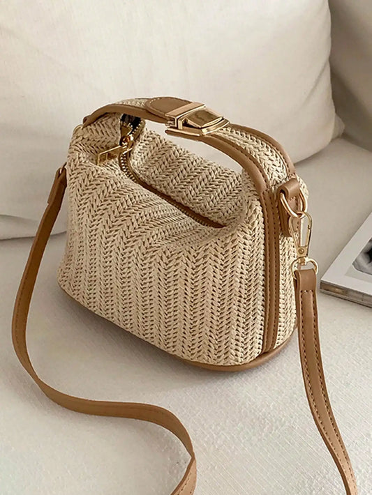 Grass Weaving Small Bag Casual Women's Bag Handheld