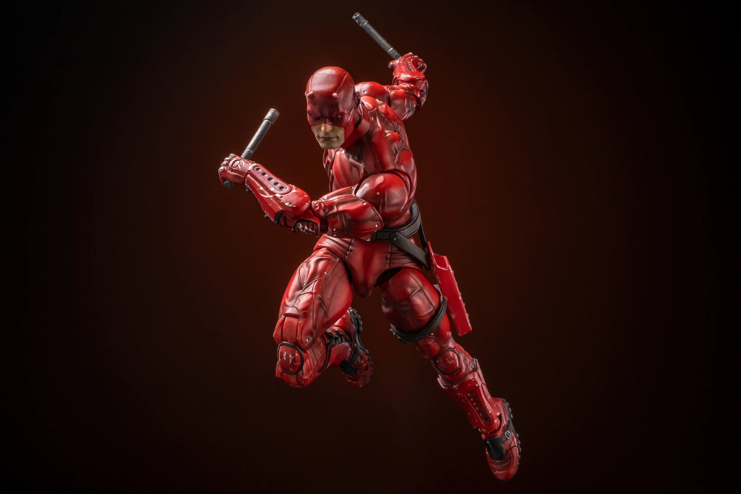 In Stock - FlefToys Marvel Daredevil Classic Red Shadowland Reborn Black 8" Action Figure Devil Defenders Matt Murdock Legends