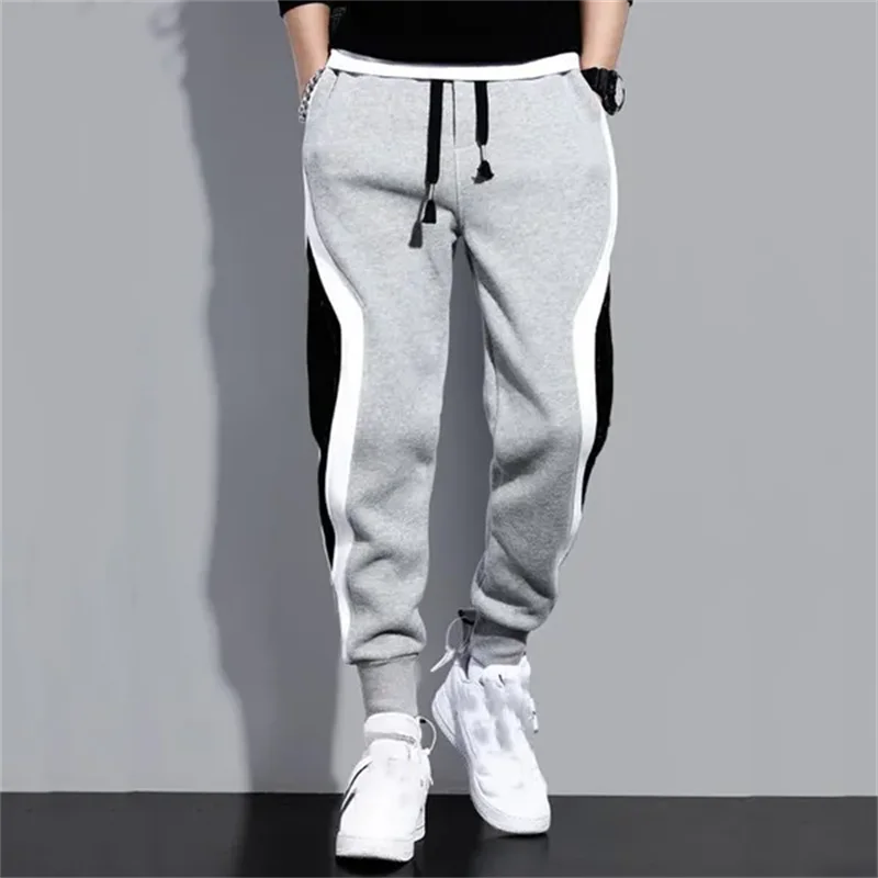 Men's/Women's Casual Sweatpants Contrasting Colors Versatile Jogging Pants