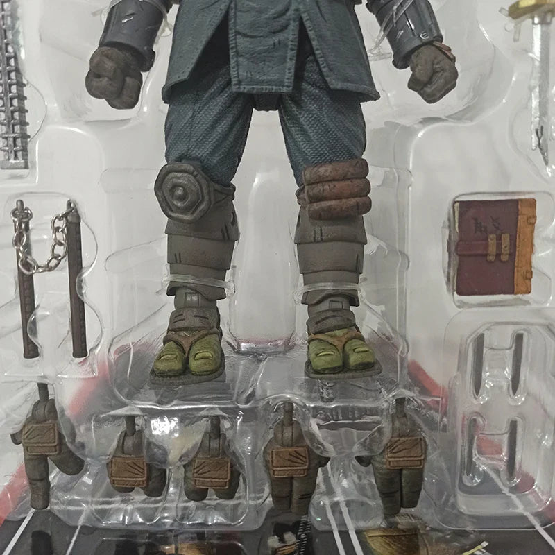 NECA Last Ronin Leonardo April Oneil Casey Jones Hunchback Michelangelo Mummy Raphael Frankenstein Monster Turtle Action Figure
