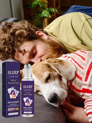 60ml Aromatherapy Deep Sleep Sleeping Rollerball Essential Oil Spray Lavender Essential Oil Sleep Mist Spray For Sleepi