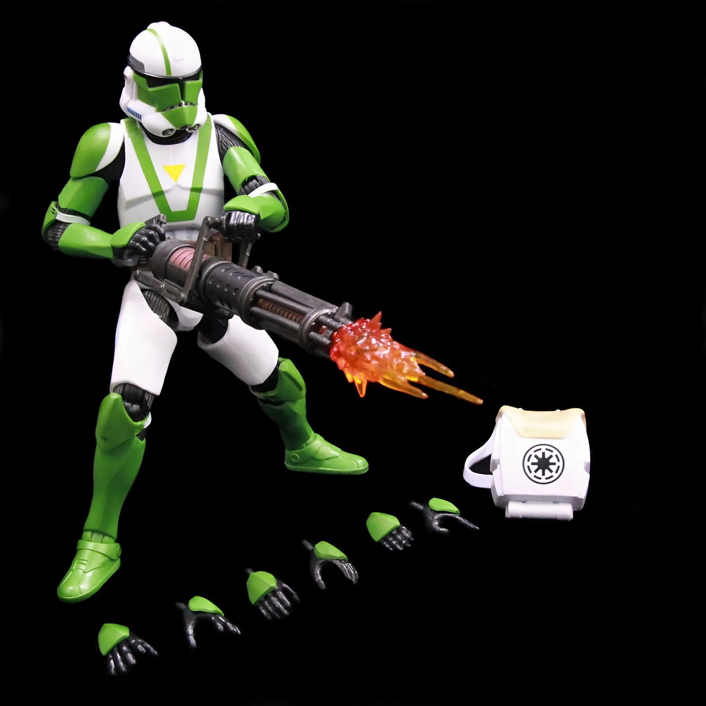 New Body(JOV3.0) - Star Wars 104th Trooper Wolf Pack Boost Sinker Comet Kamino ARC Trooper Grey Team 6" Action Figure Clone Toys