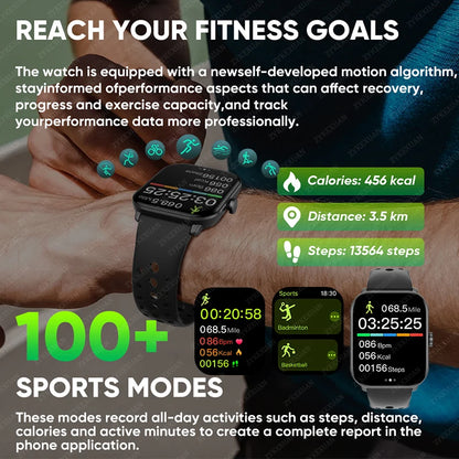 New Series 5 Watch5 Men Smart Watch Blood Pressure Blood Oxygen Heart Rate AI Voice Bluetooth Call Women SmartWatch For Android