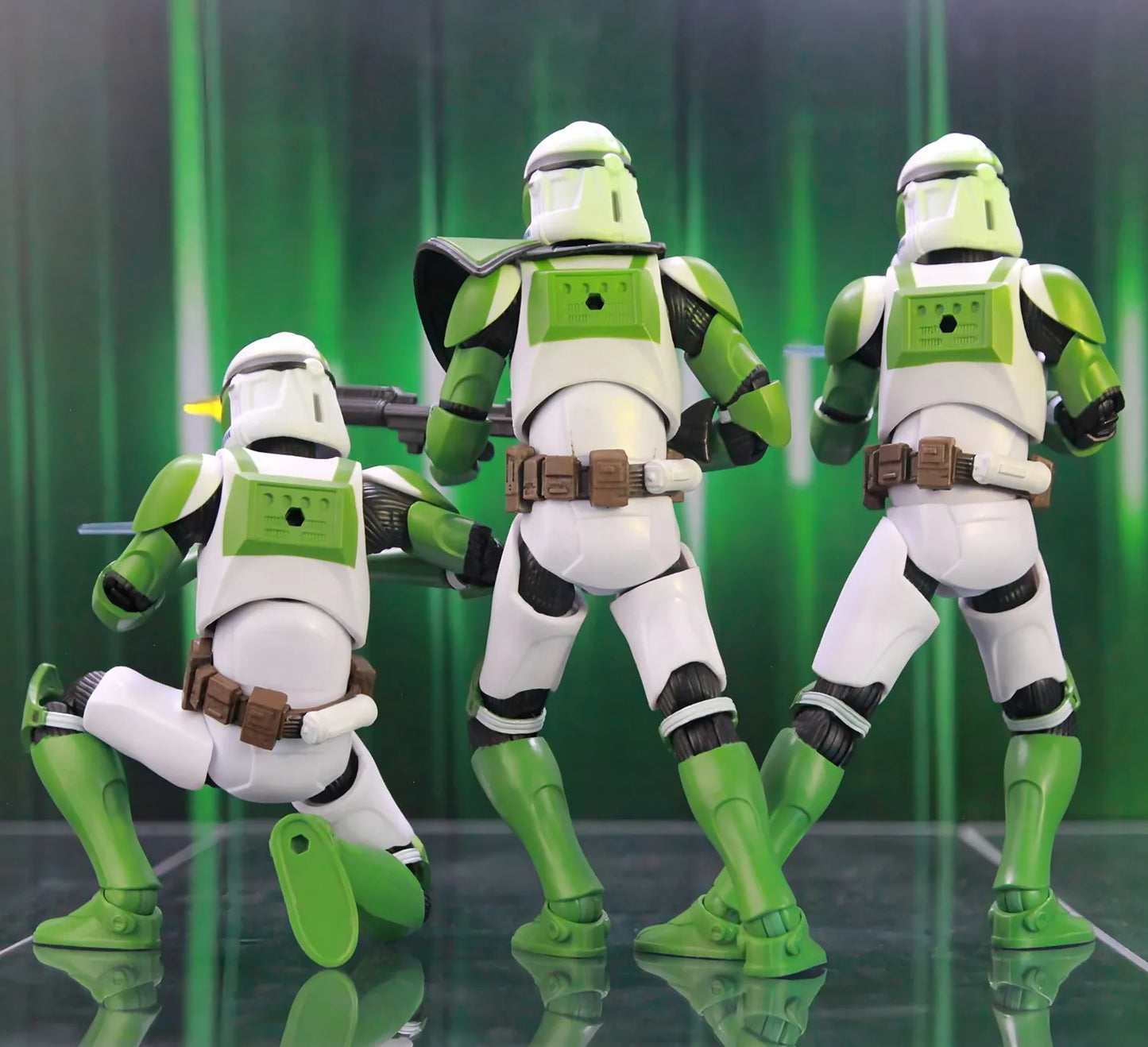 New Body(JOV3.0) - Star Wars 104th Trooper Wolf Pack Boost Sinker Comet Kamino ARC Trooper Grey Team 6" Action Figure Clone Toys