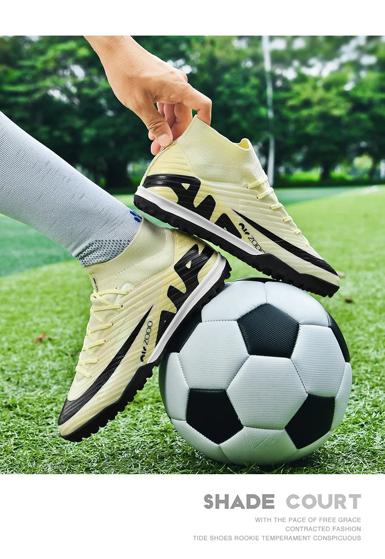Men Soccer Shoes Grass Society Training Football Boots Cleats