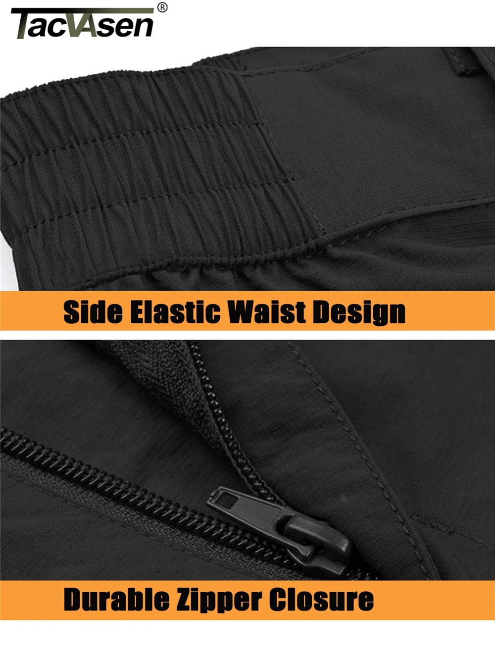Zip Off Hiking Pants Convertible Shorts Mens Cargo Work Pants