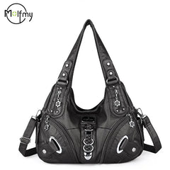 Vintage Big Bags For Women Handbags Top-handle Handbag Fashion Satchel