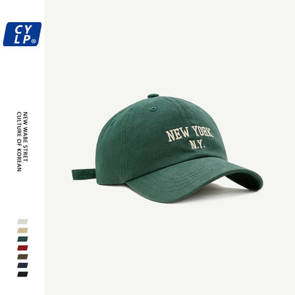 Fashion Letter Embroidery Baseball Cap for Men Hip Hop Snapback Male Caps
