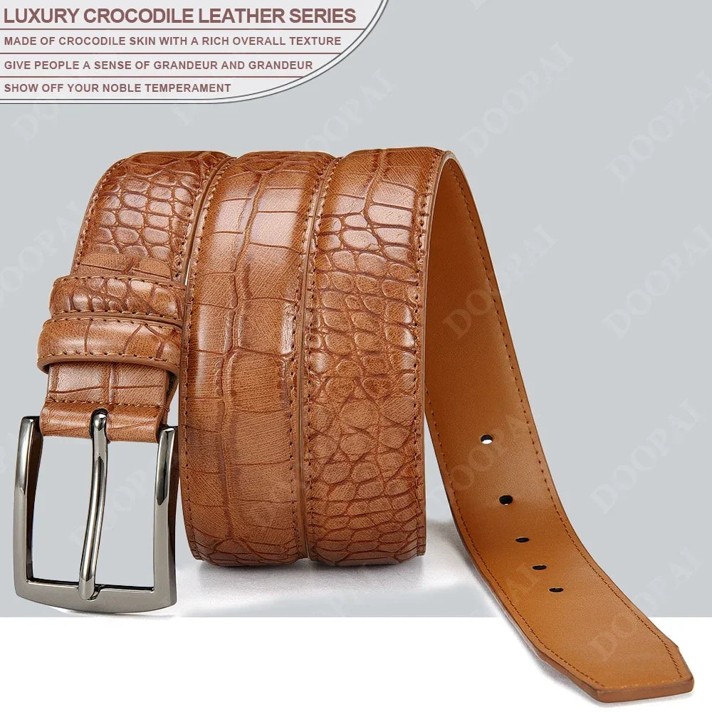 Famous Brand Business Belt Men Top Quality PU Luxury Leather Waist Strap Black Male Automatic Buckle Jeans Belts for Men