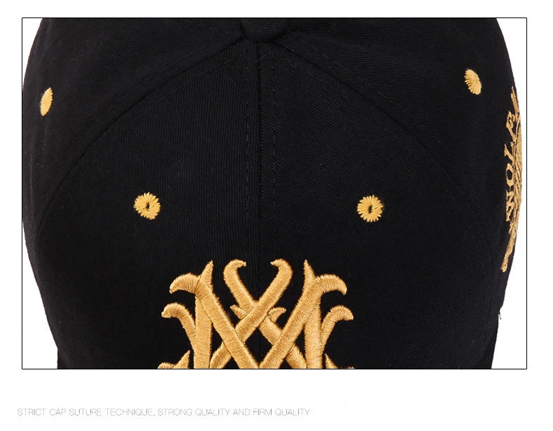Totem Embroidered Baseball Cap Fashion Men Women Caps Spring And Summer
