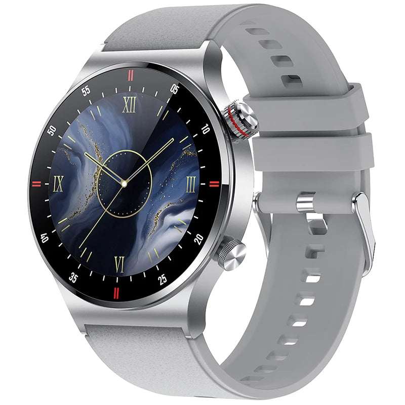 2025 New NFC Smart Watch Men AMOLED 390*390 HD Screen GPS Sports Heart Rate Bluetooth Call Business Man SmartWatch For Android