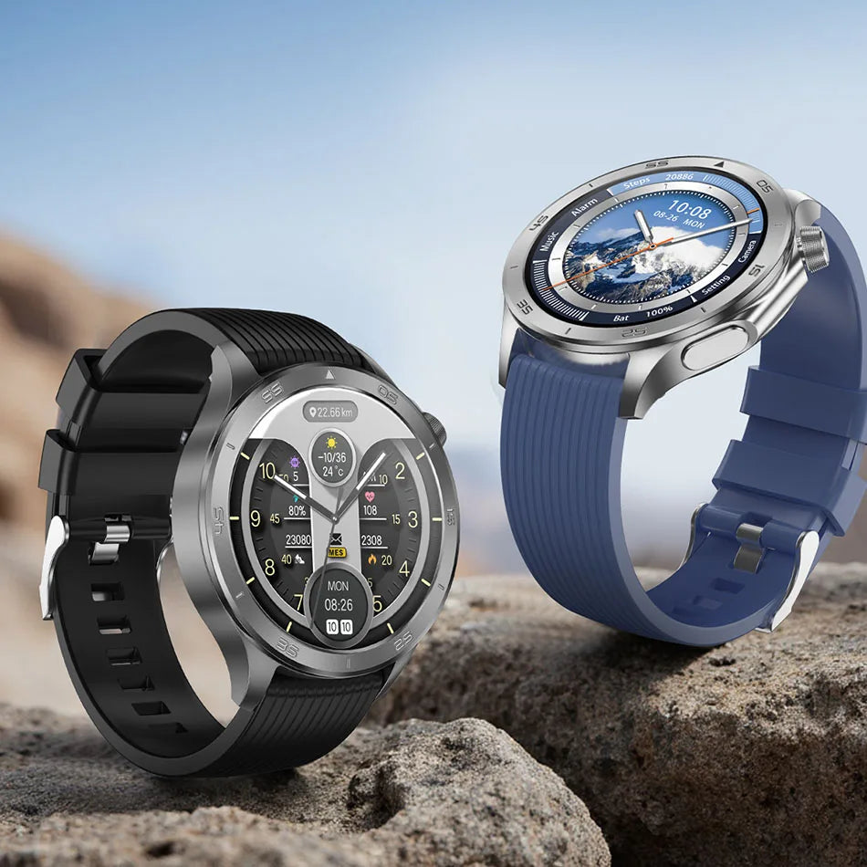 For OPPO Watch X Smart Watch Men High-end Business Men Bluetooth Call IP68 Waterproof Fitness Tracker Smartwatch Man 2025 New
