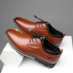 Casual Single Shoes Leather Shoes Formal Shoes Men Shoes Leather Cowhide Leather